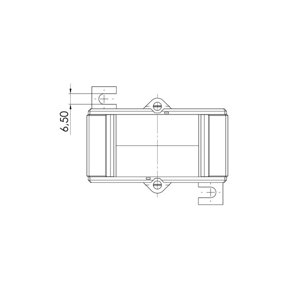 ASK 561.4 ASK plug-in current transformer, technical drawing 1
