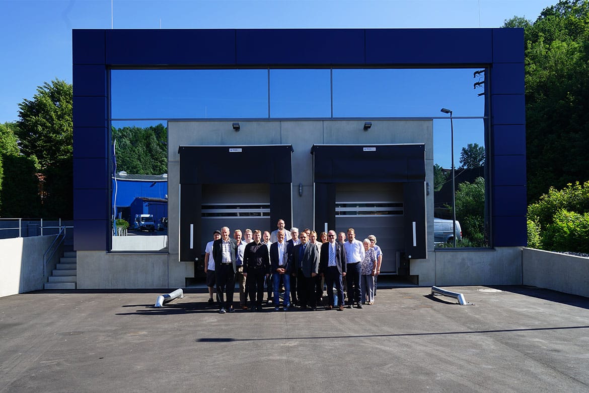 Inauguration of the new warehouse