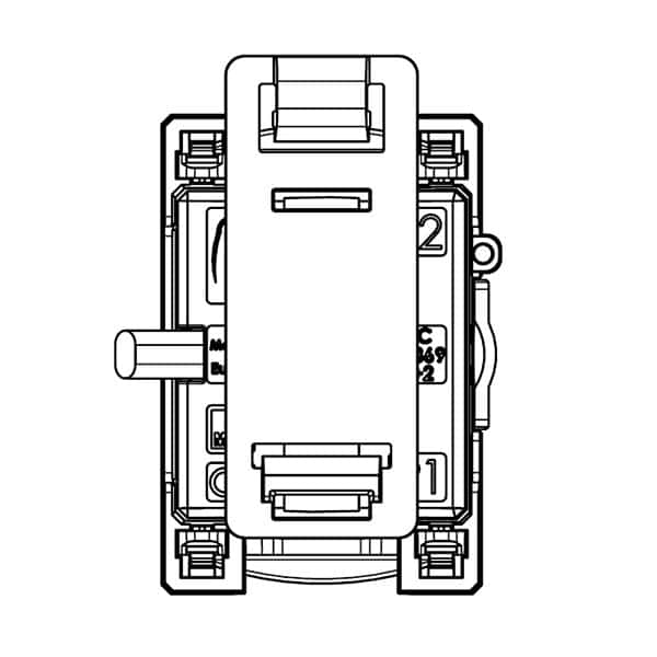 KBR – Kabelumbaustromwandler mit teilbarem Kern, KBR 18S technische Zeichnung 1