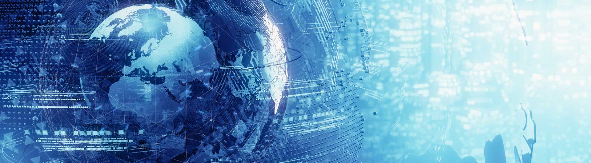 abstrakte Weltkugel für Globalisierung der Welt mit Nachrichten und Produkten für Seite Aktuelles